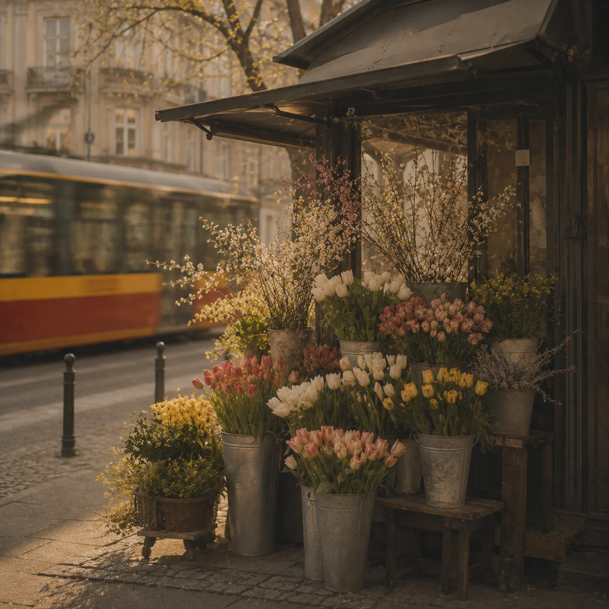 Warsaw mood — winter palette